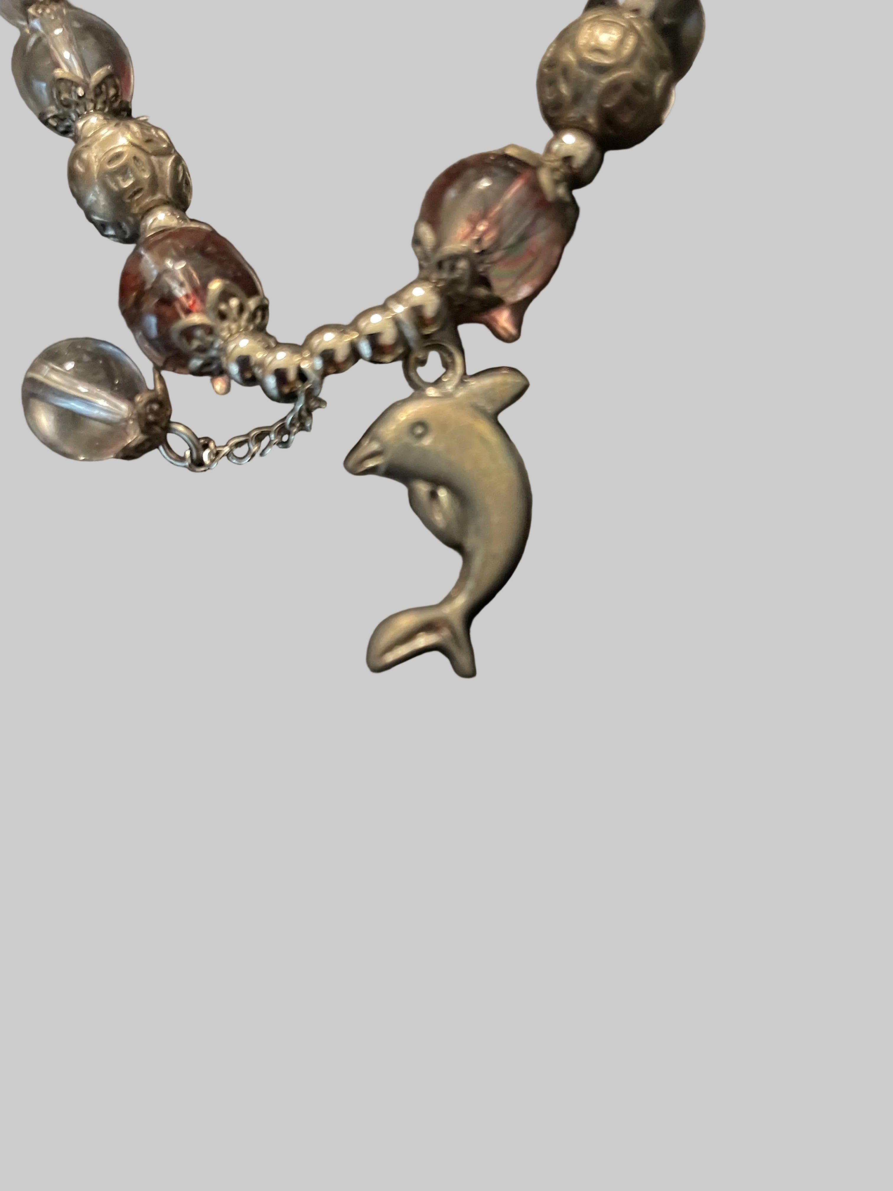 Dolphin charmed bracelet