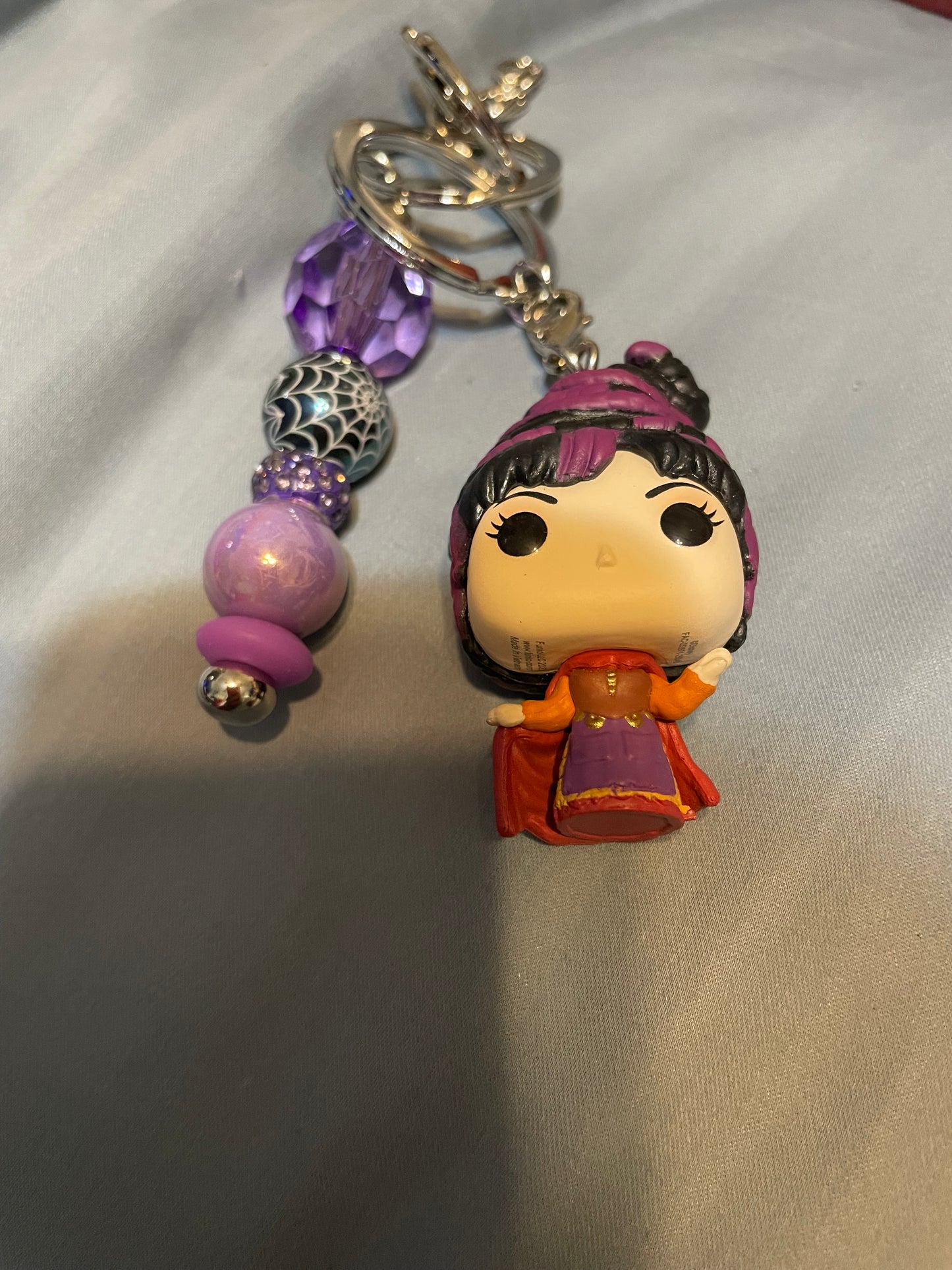Mary Sanderson beaded keychain