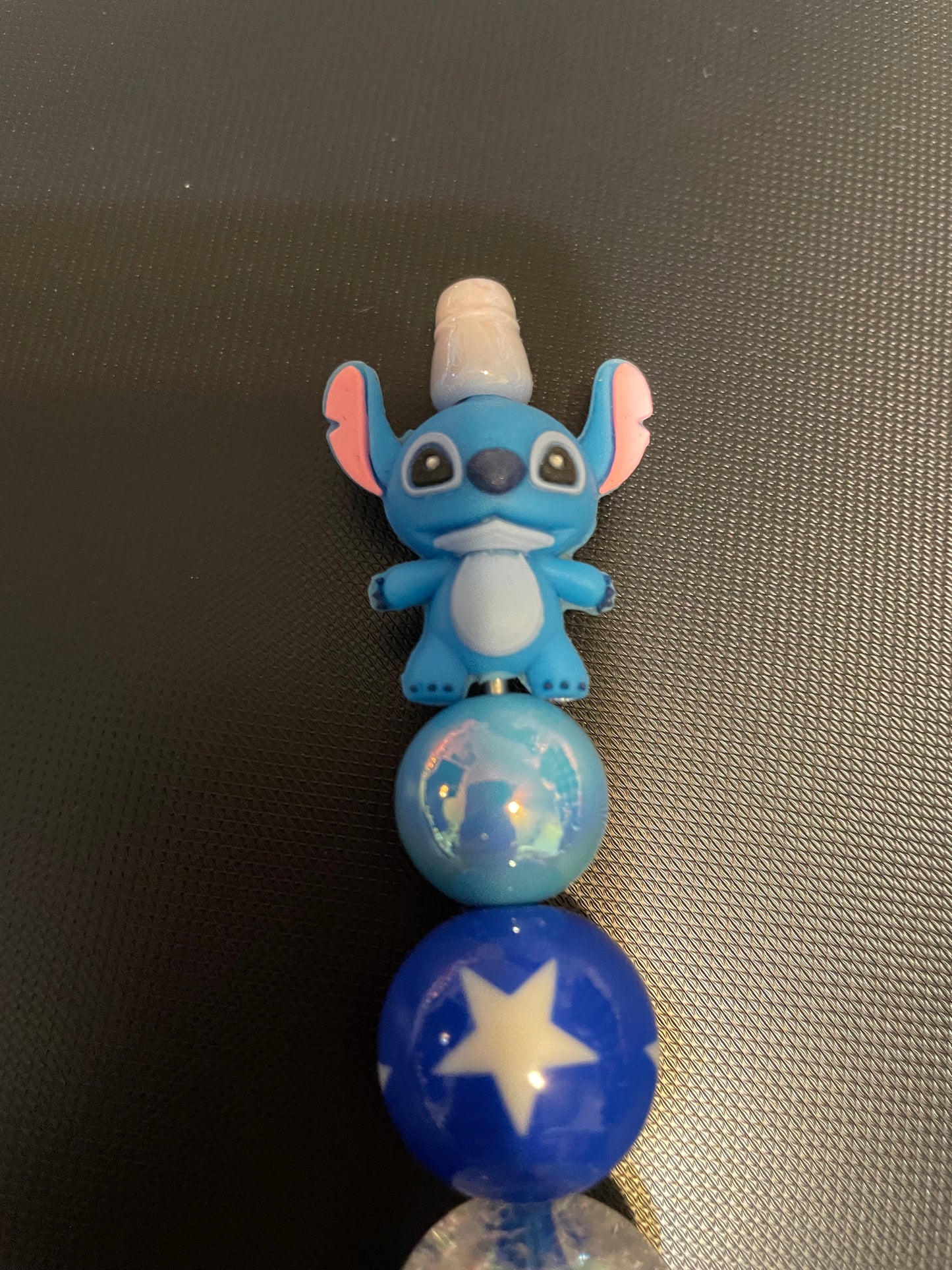 Stitch Beaded Pen — Blue with White Star | Lilo & Stitch