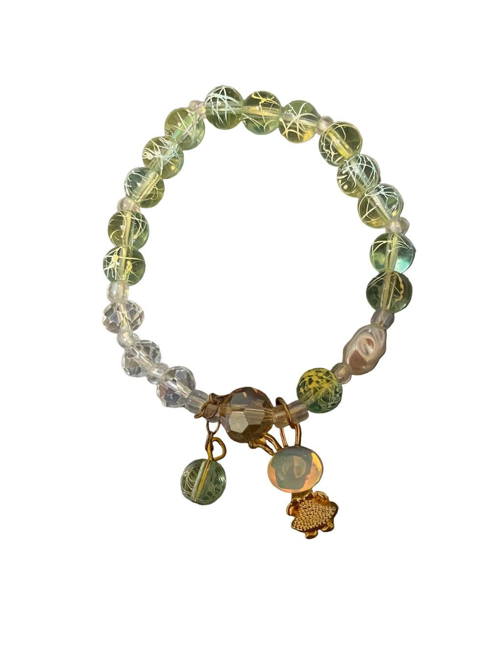 Bunny beaded bracelet