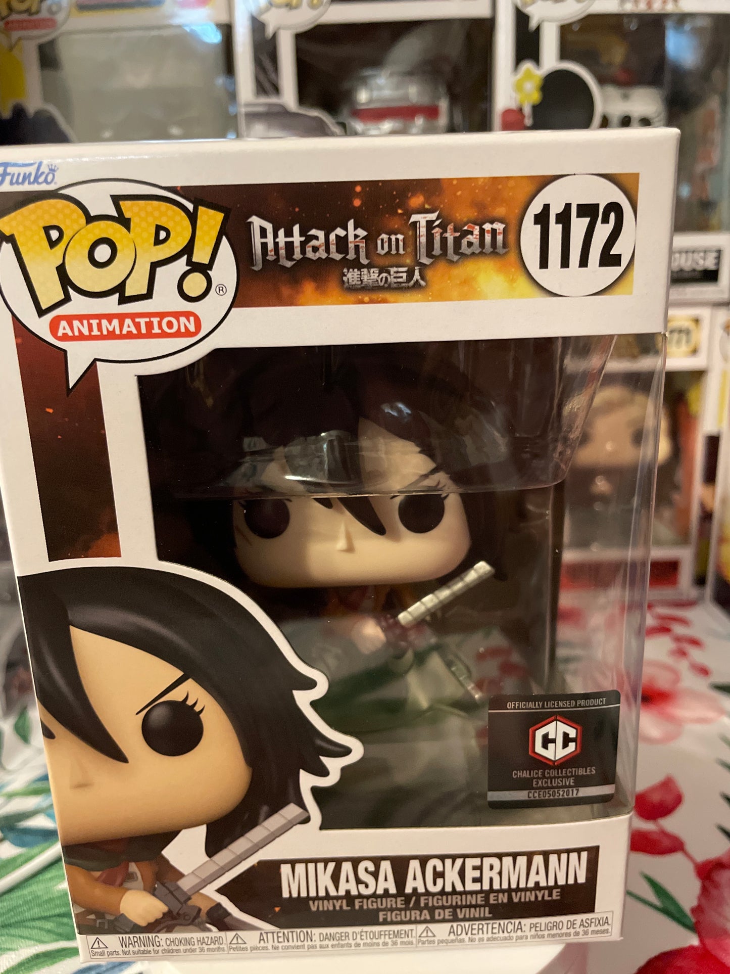 Mikasa Ackermann from Attack on Titan