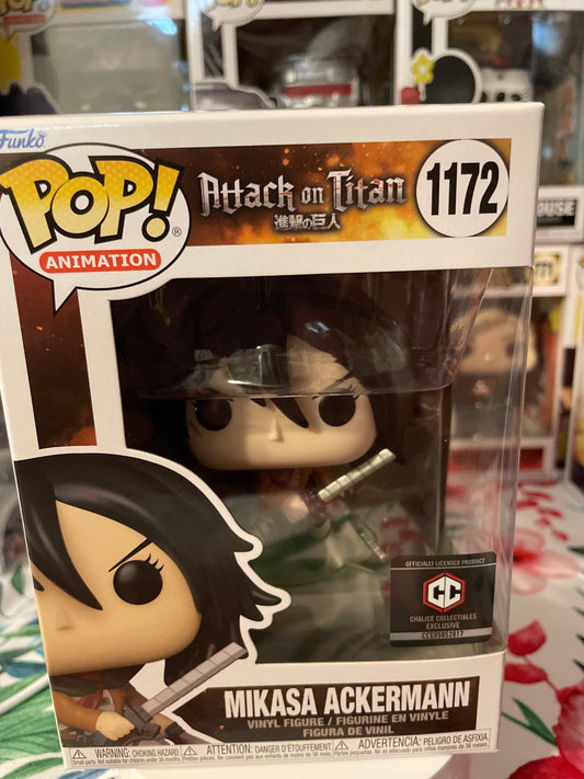 Mikasa Ackermann from Attack on Titan
