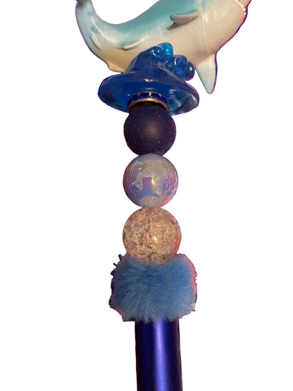 Bruce from Finding Nemo beaded pen