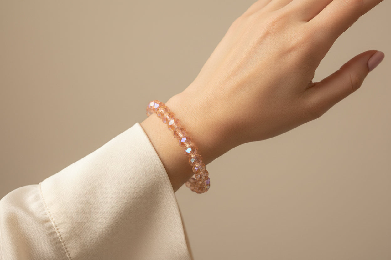 Pink Dream Beaded Bracelet