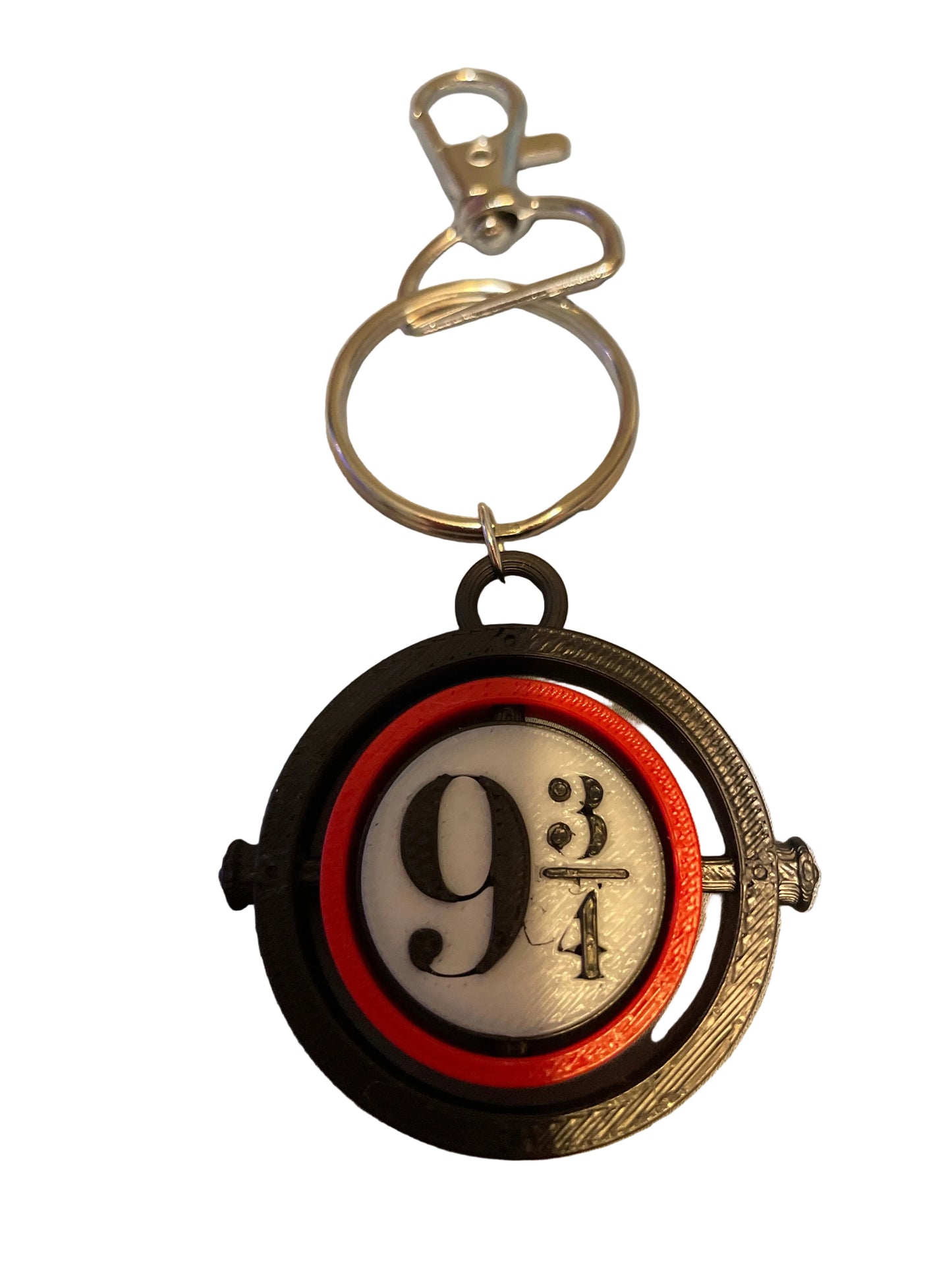 9 3/4 spinner keychain