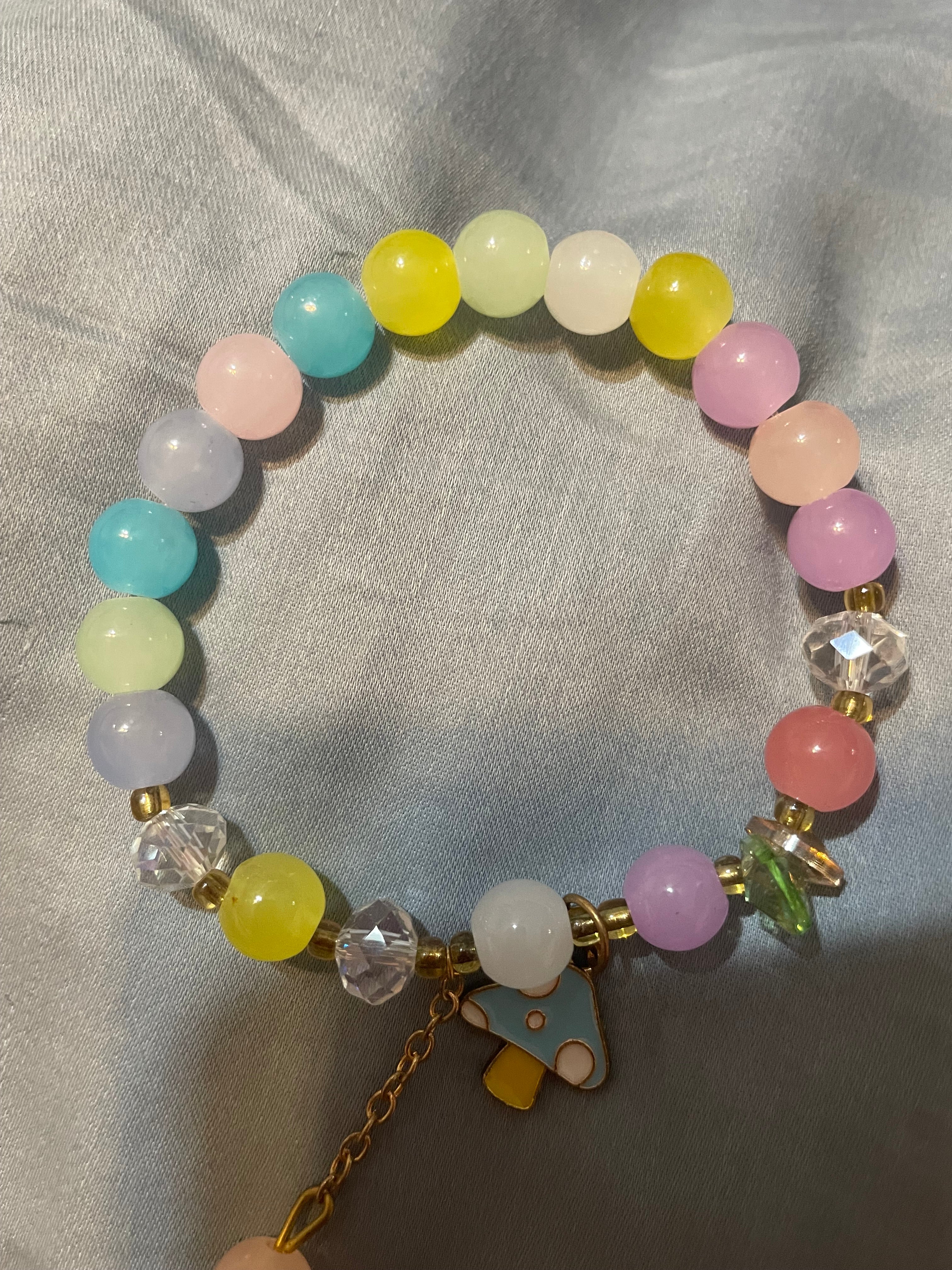 A mushroom charmed Bracelets