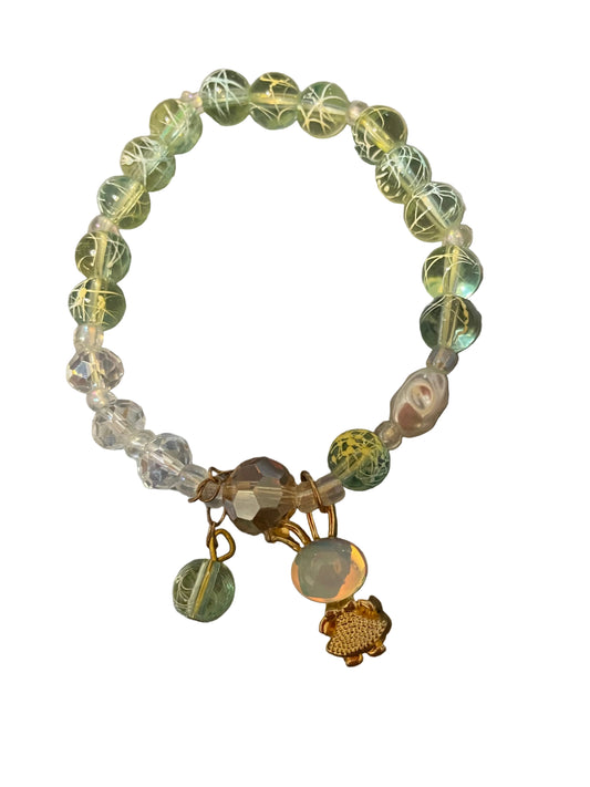Bunny beaded bracelet