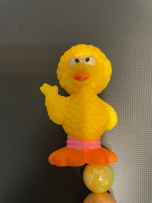 Big Bird Beaded Pen — Yellow | Sesame Street