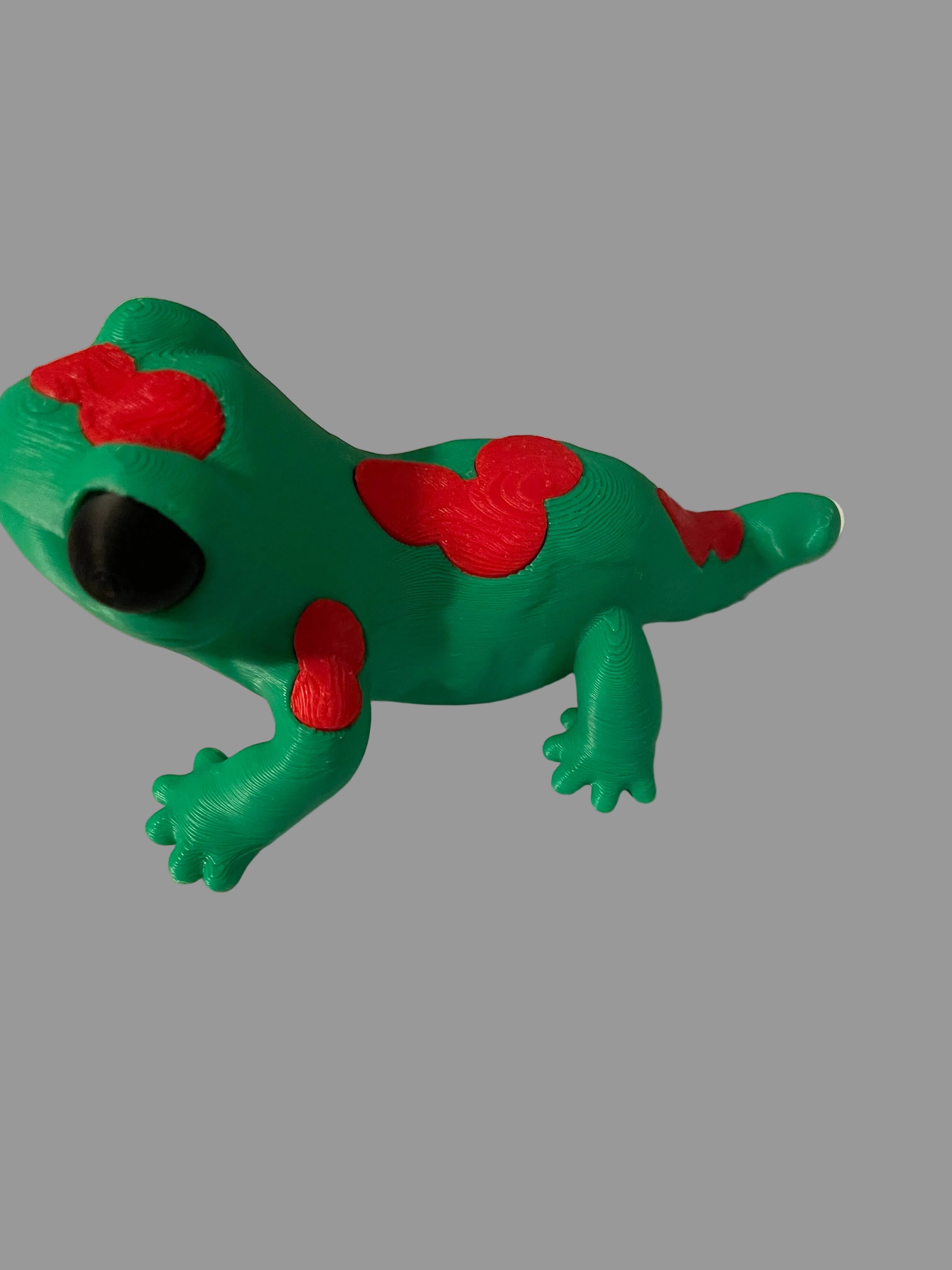 3D Lizard figure