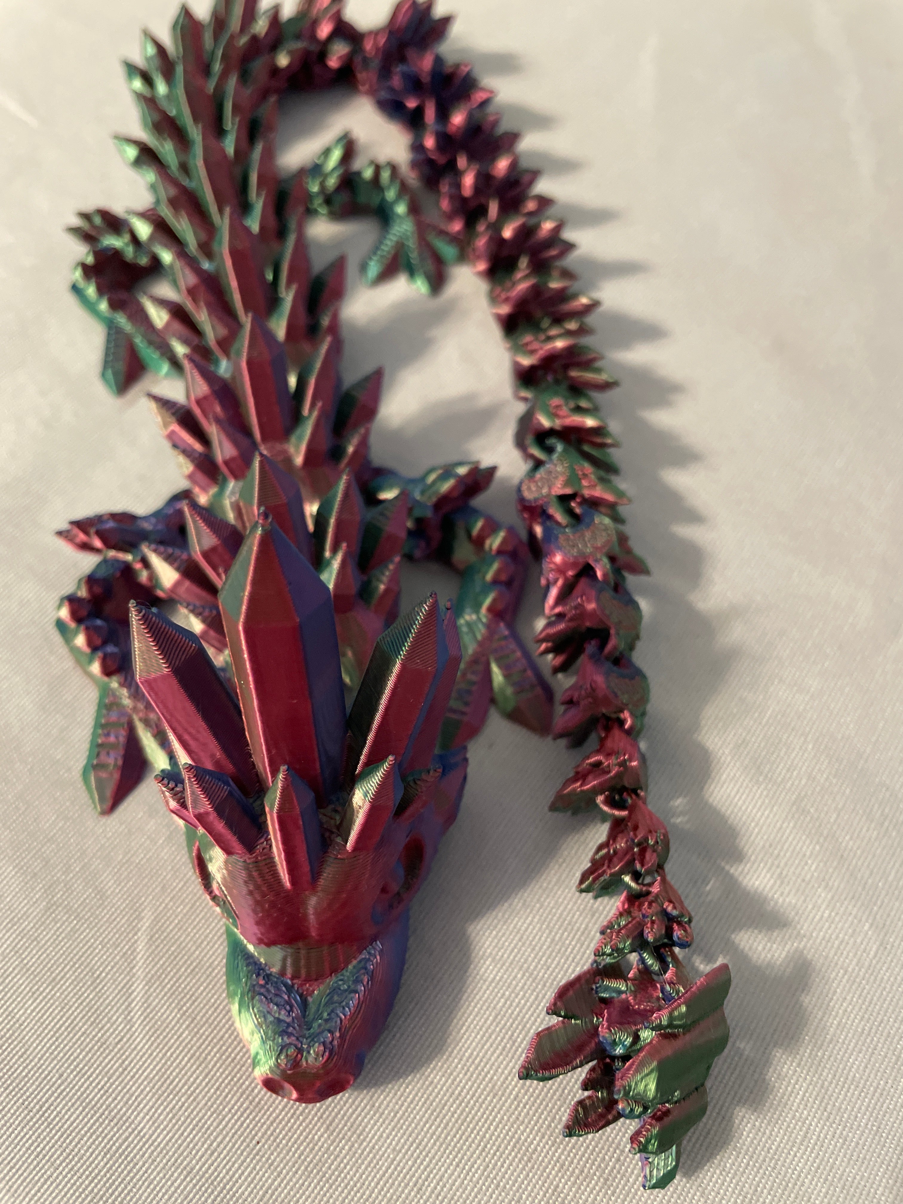 Crystal headed dragon