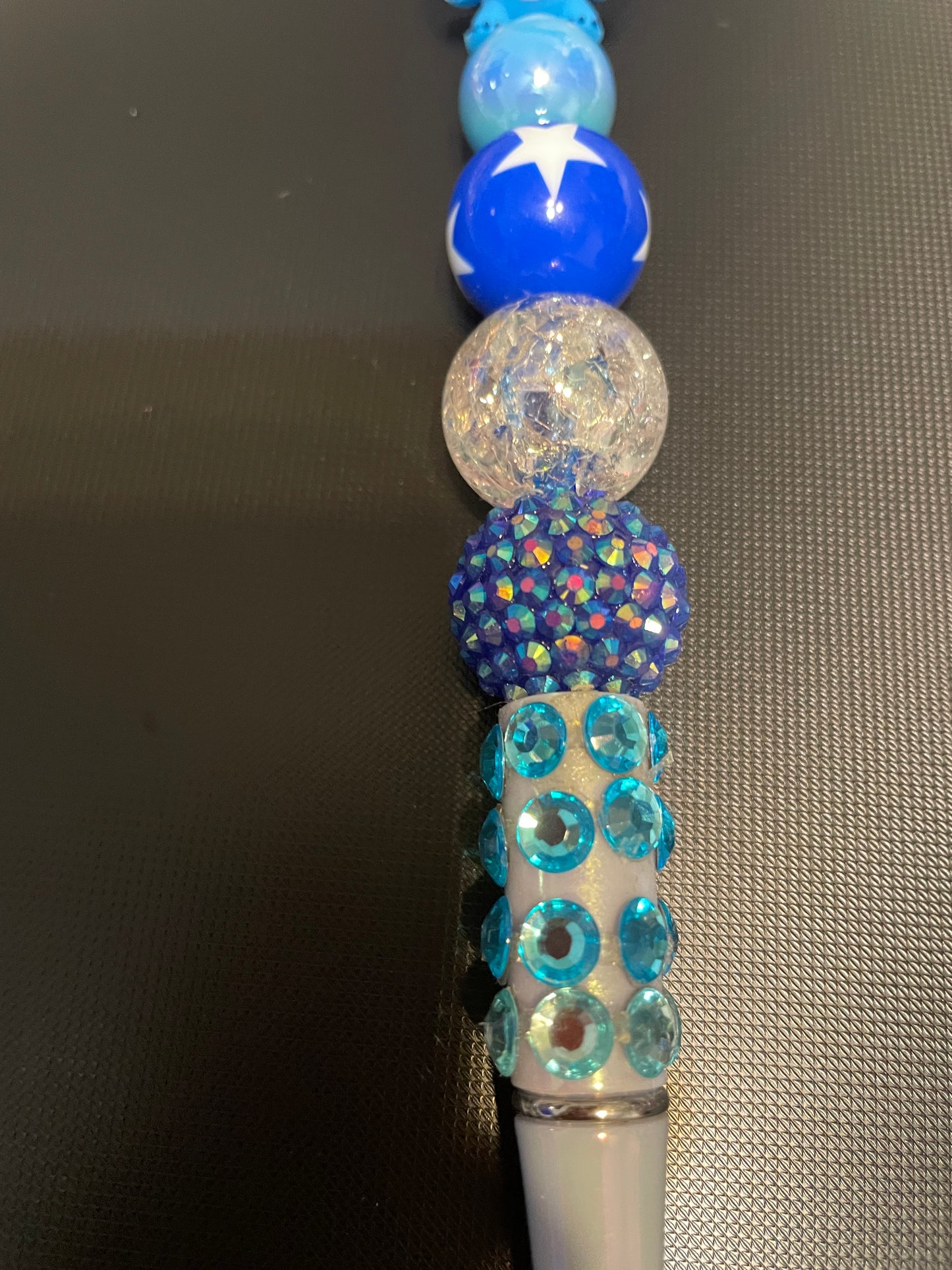 Stitch Beaded Pen — Blue with White Star | Lilo & Stitch