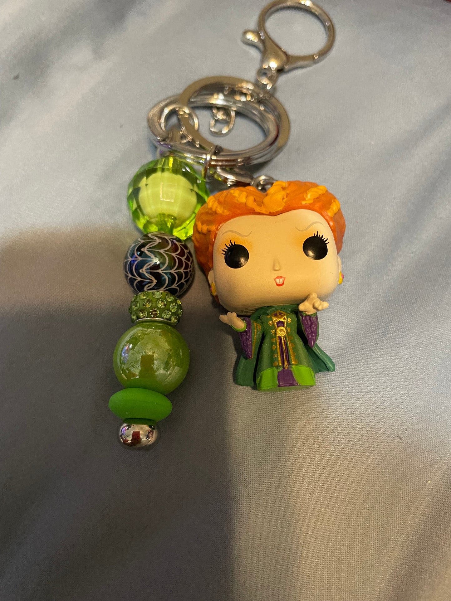 Winifred Sanderson beaded keychain