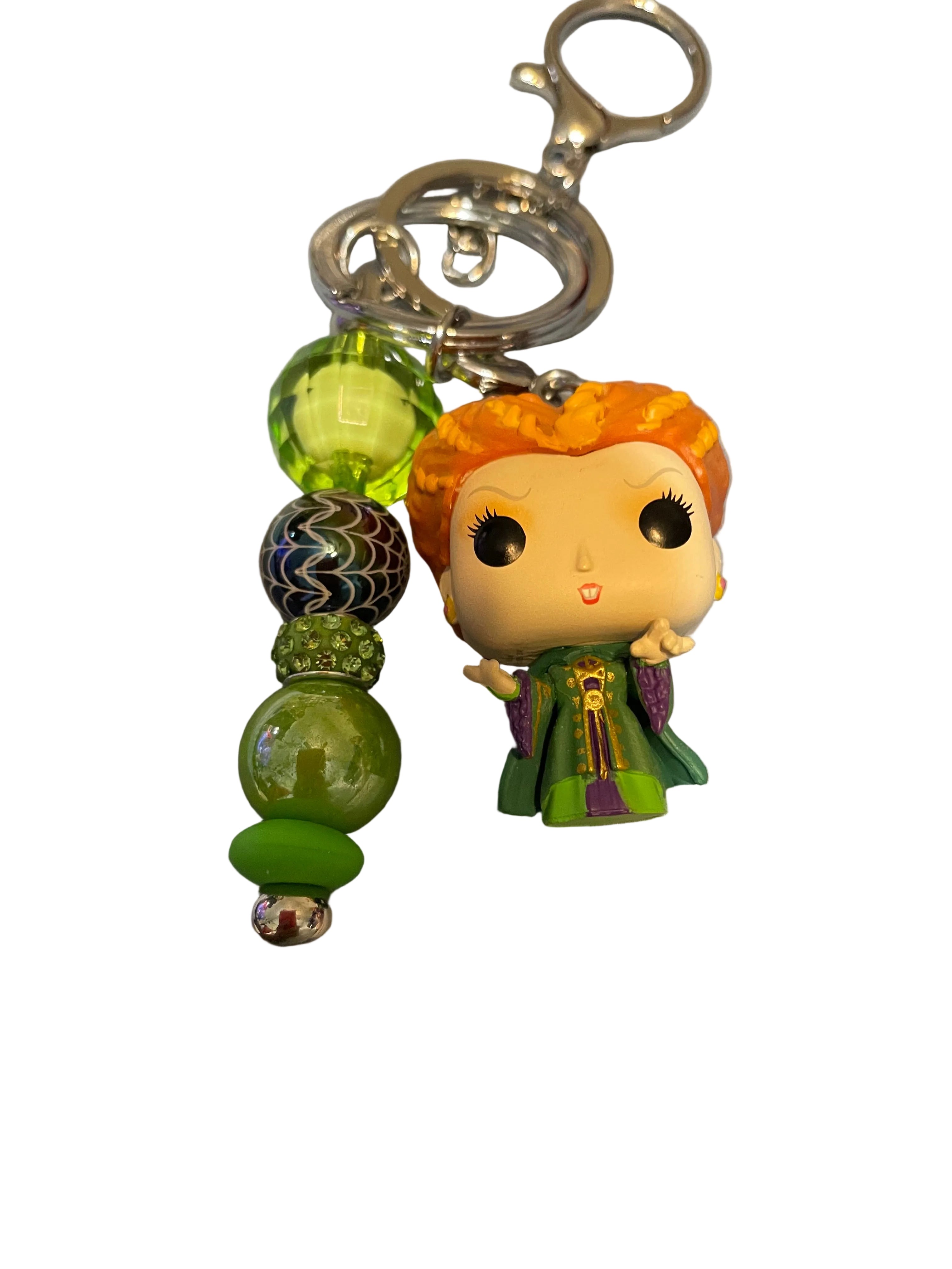 Winifred Sanderson beaded keychain
