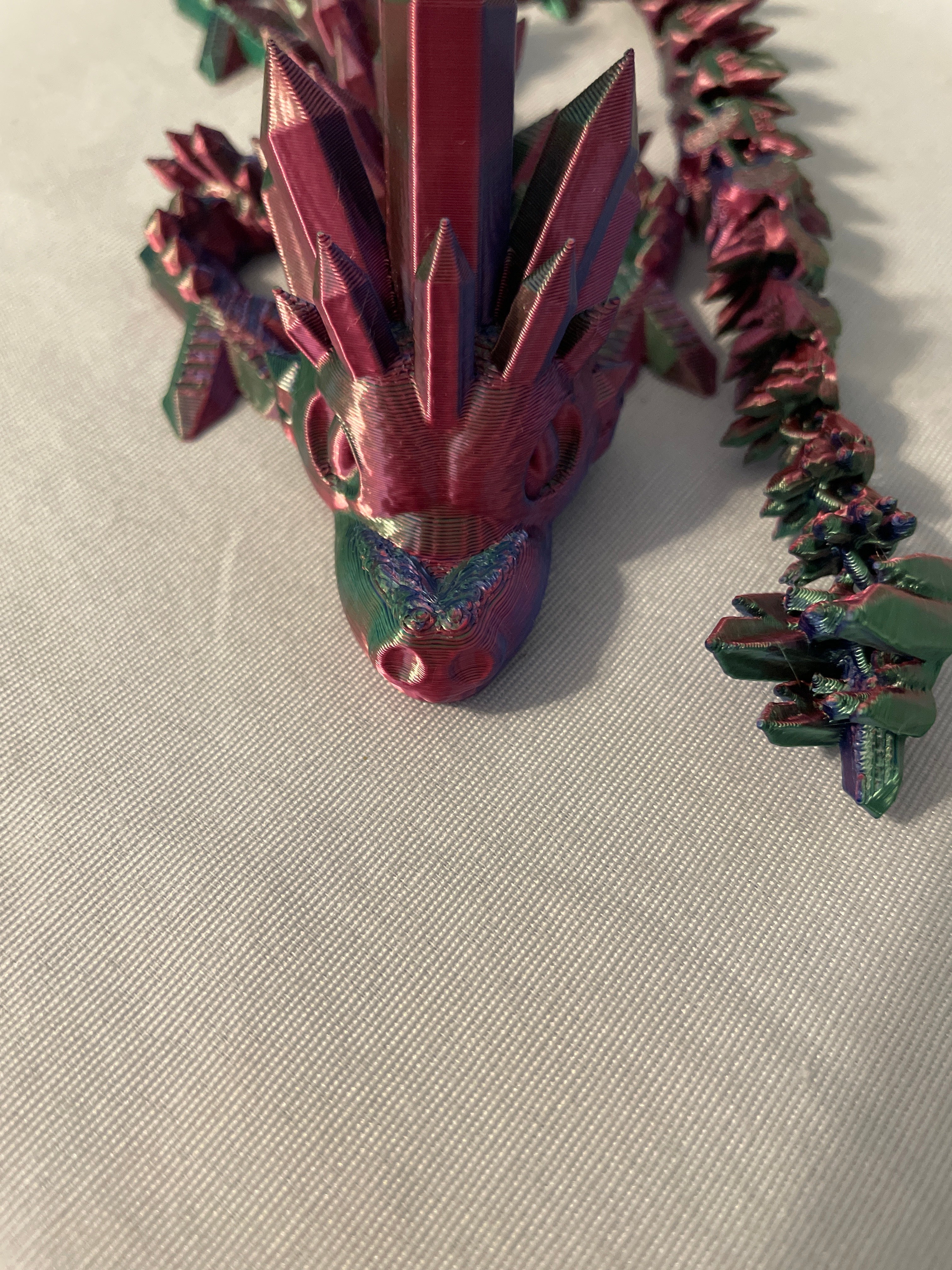 Crystal headed dragon