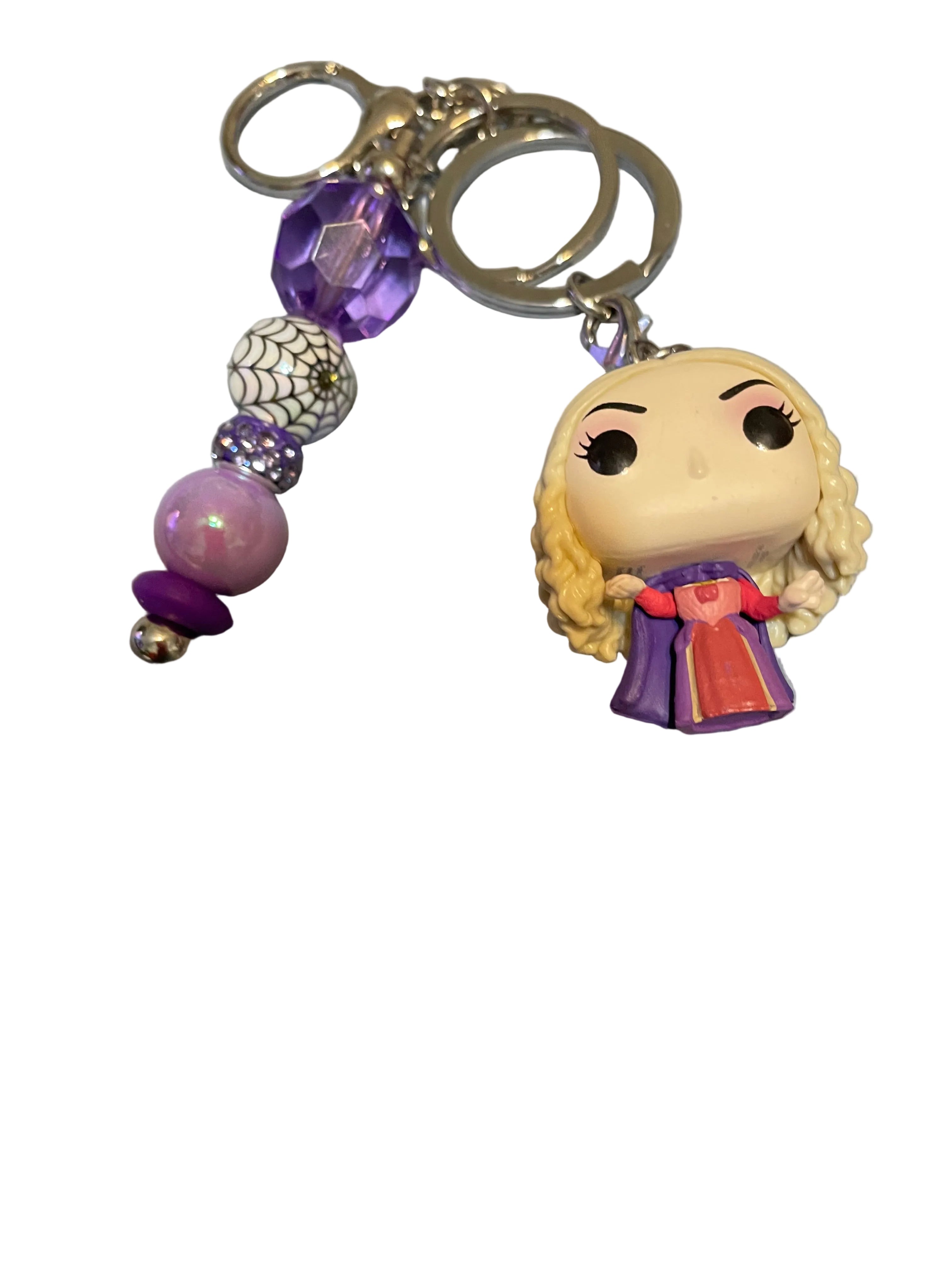 Sarah Sanderson beaded keychain