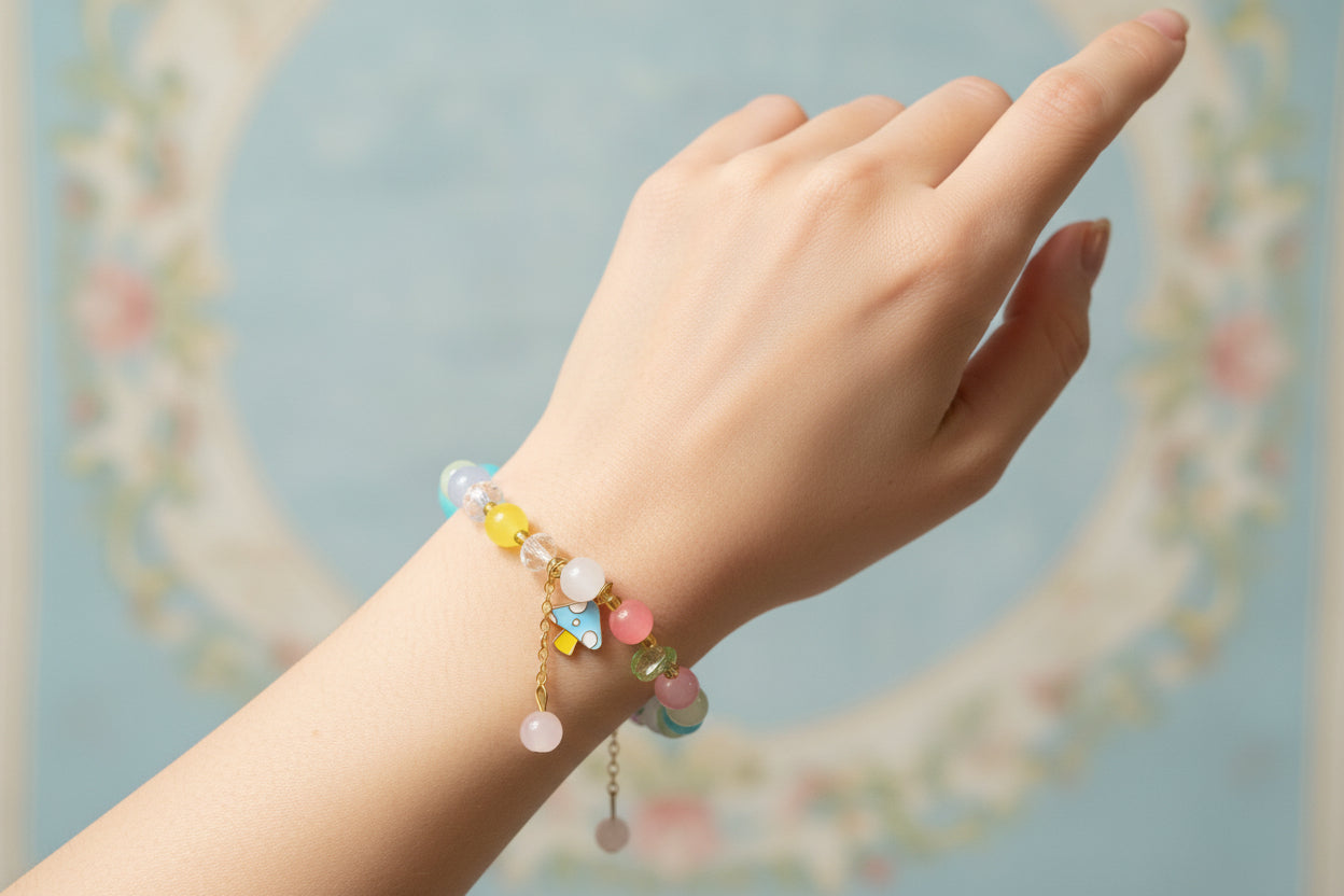 A mushroom charmed Bracelets