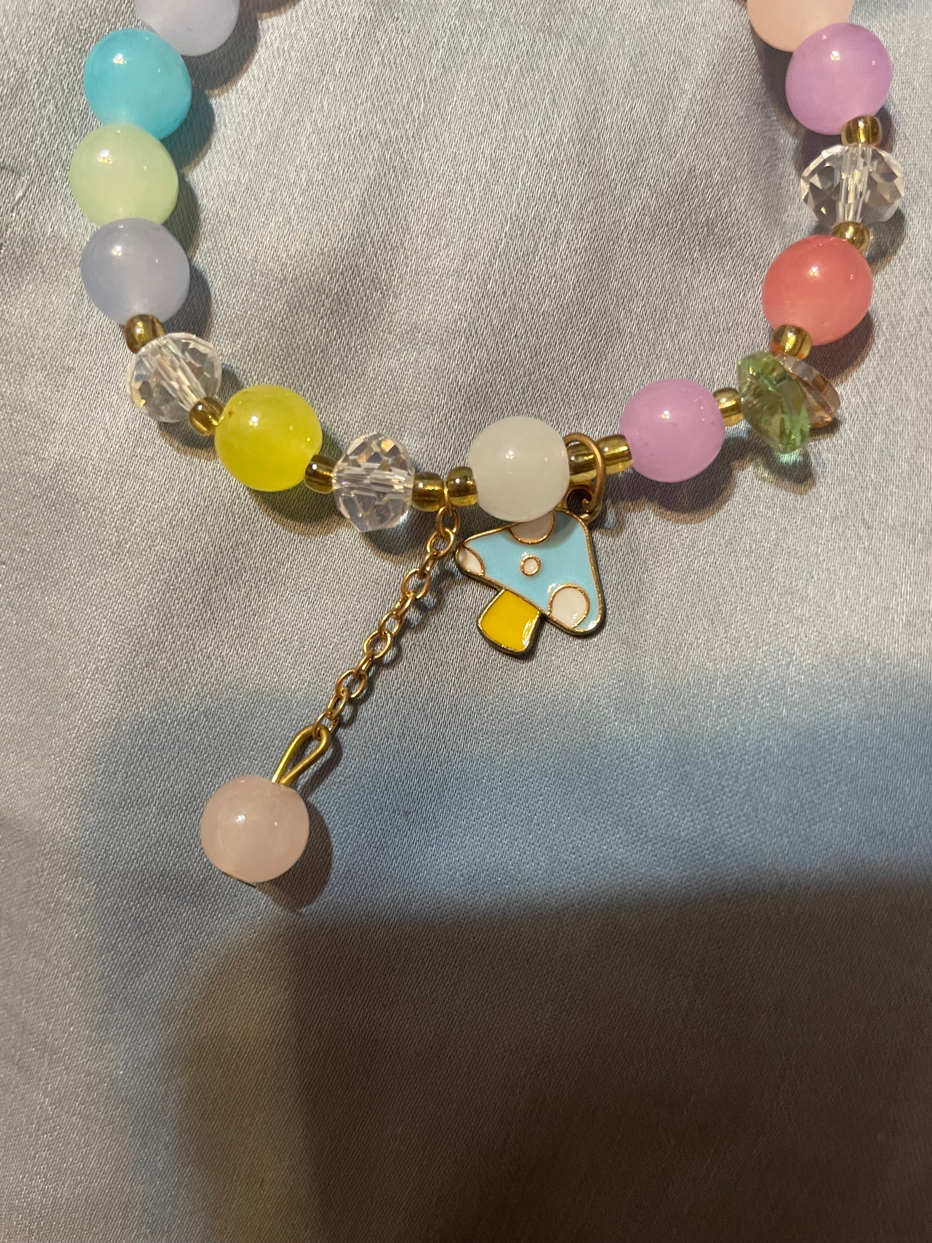 A mushroom charmed Bracelets