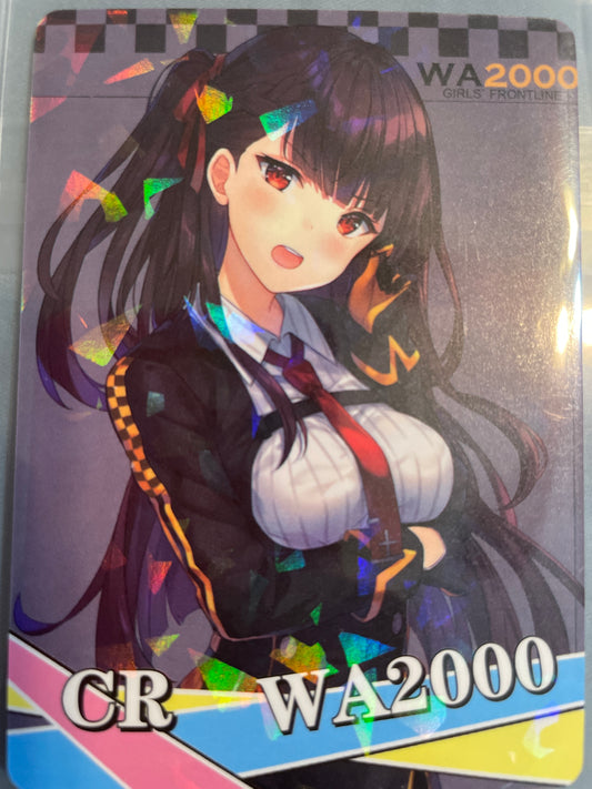 WA2000 Waifu Collectible Trading Card – Girls' Frontline