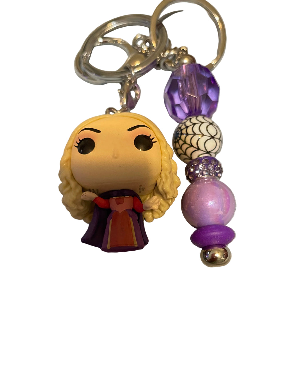 Sarah Sanderson beaded keychain
