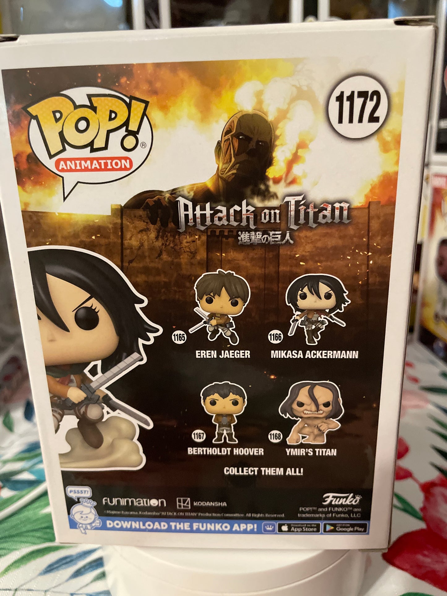 Mikasa Ackermann from Attack on Titan