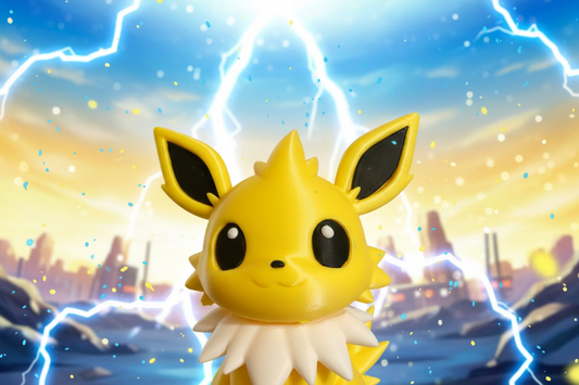 Jolteon Pokemon 3D printed