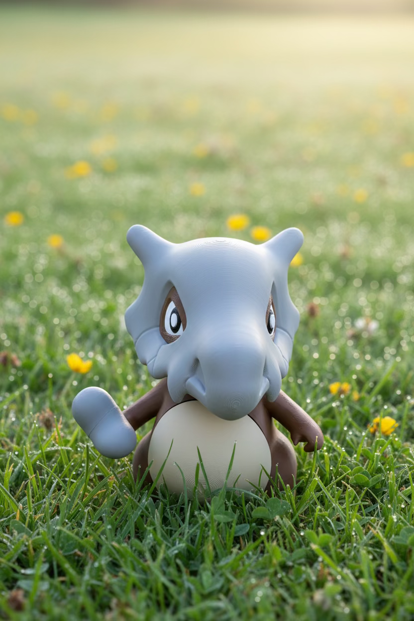 Cubone Pokemon 3D Print